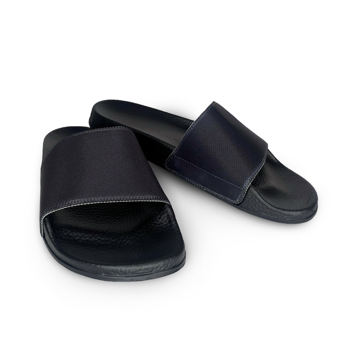 Mens denim Slides Denim Slides – CREATIVE DRIP main image 4