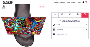 Design Your Own Slides with Our Custom Sandals Design Tool