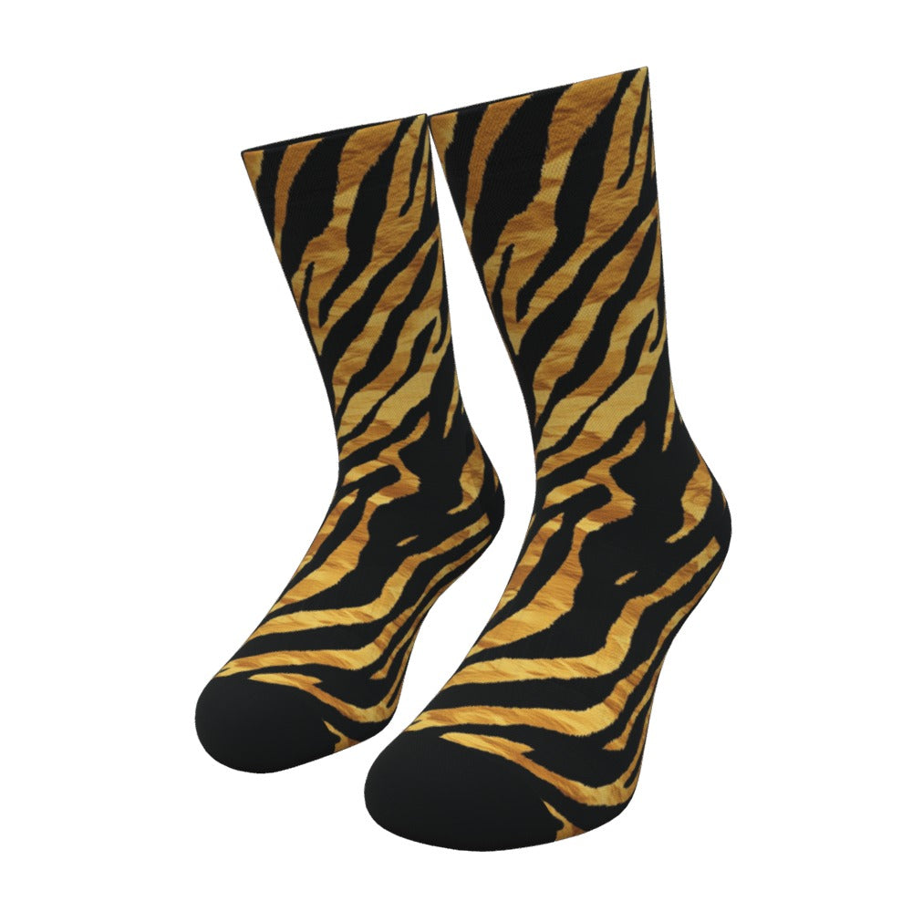Tiger Print Socks