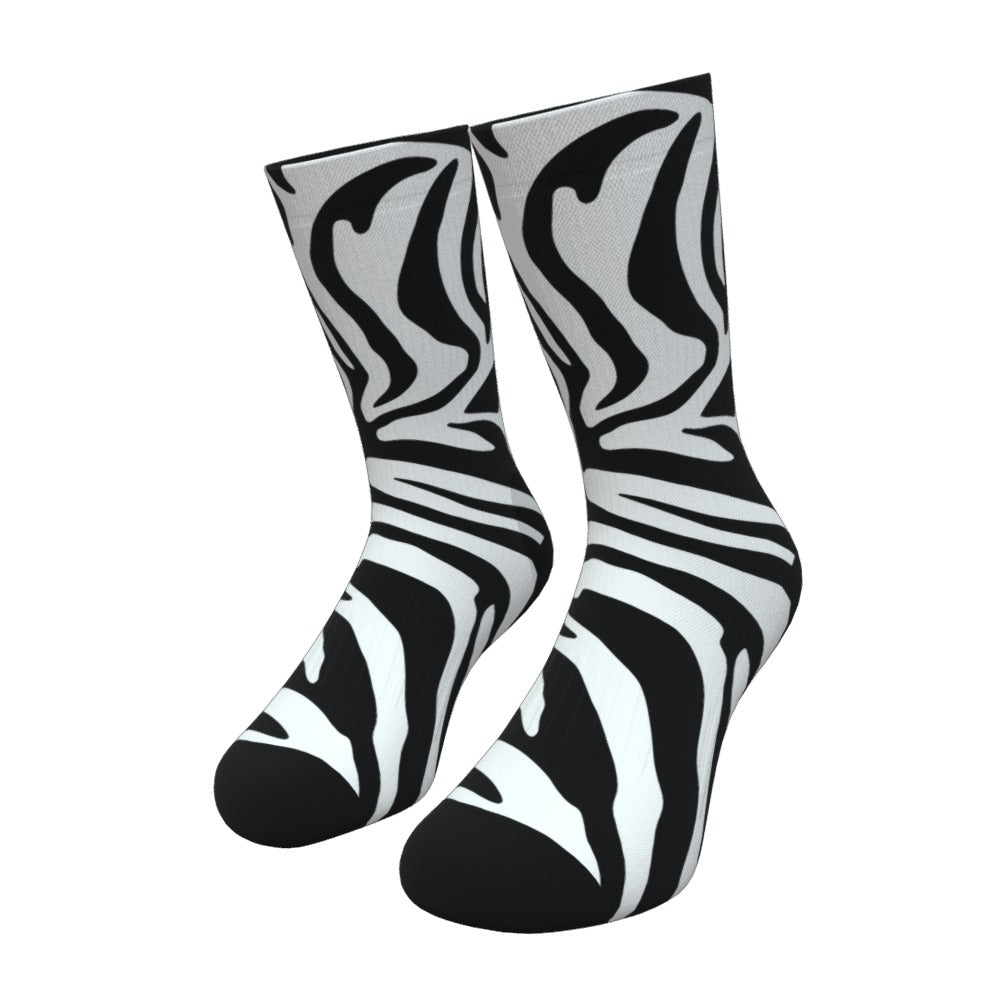 Zebra Print Socks