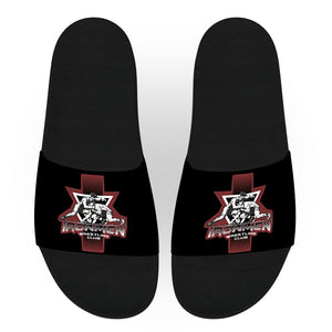 Ironmen Wrestling Club Slides - Black