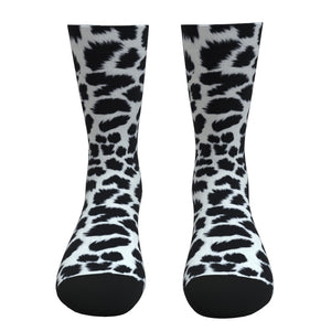 Snow Leopard Print Socks