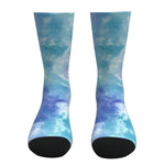 Mint And Lavender Tie Dye Socks