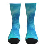 Ocean Blue Tie Dye Socks