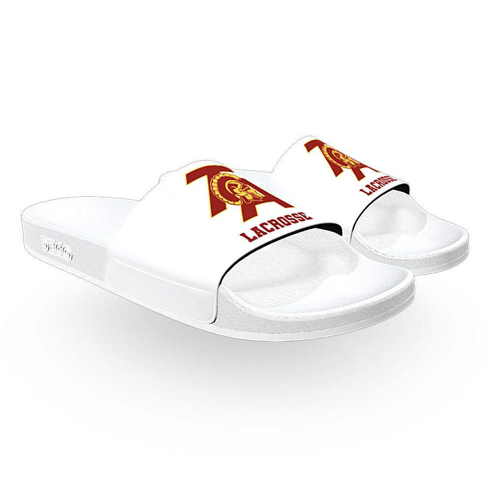 TA Lacrosse Slides - White