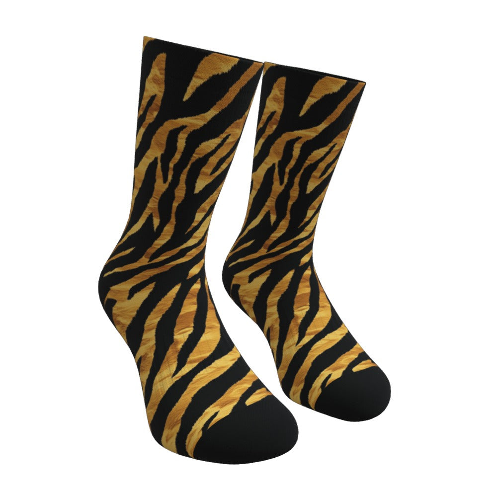 Tiger Print Socks