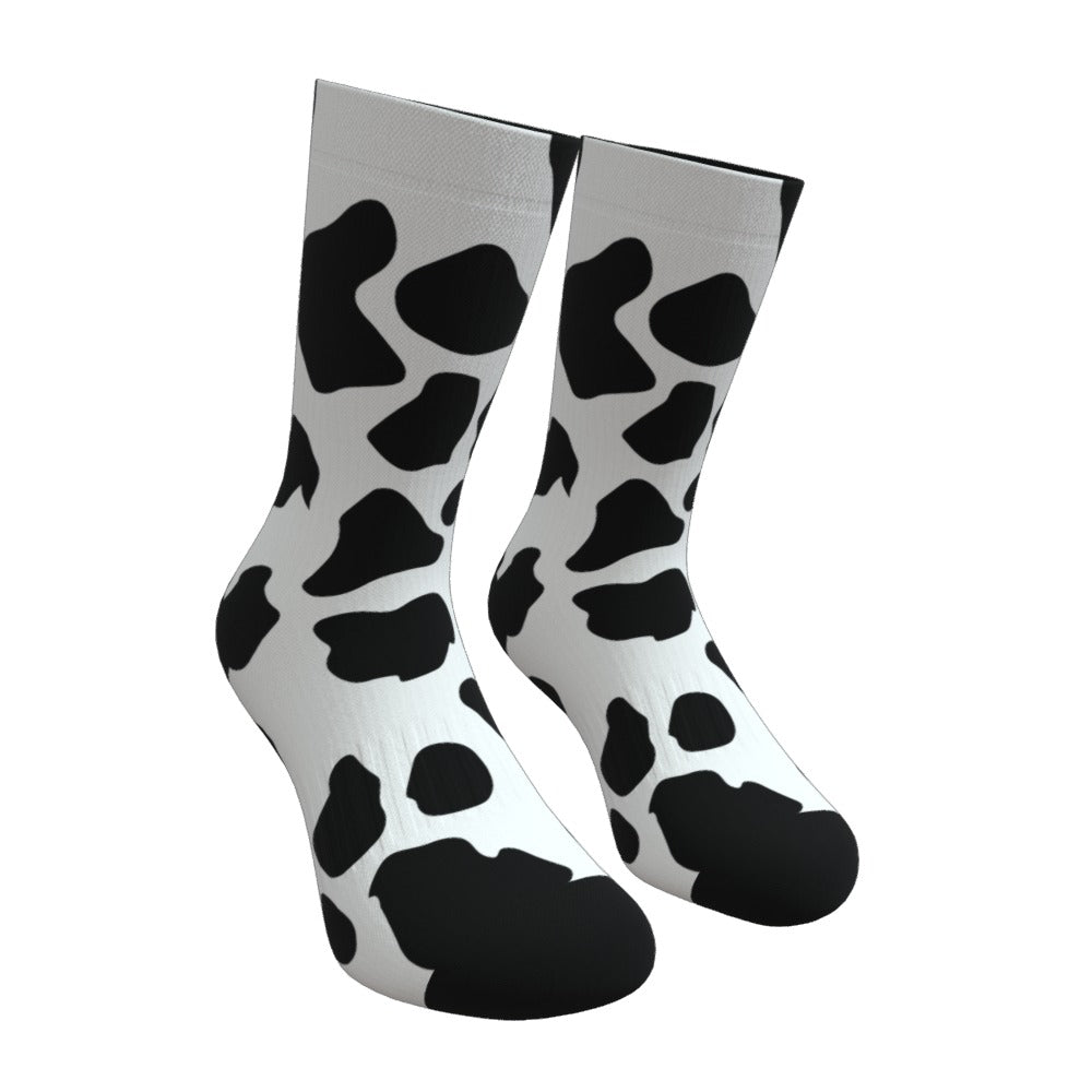 Cow Print Socks