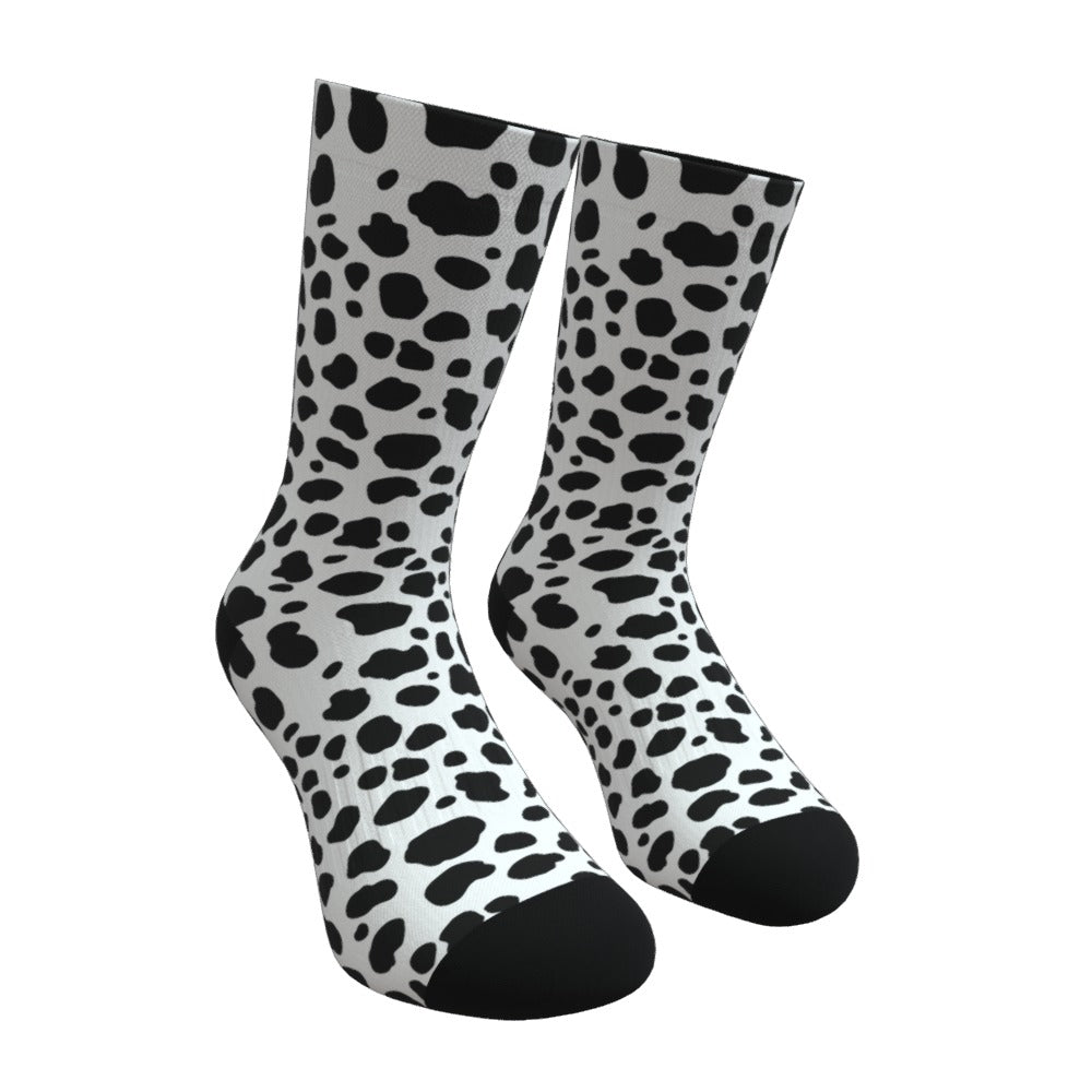 Dalmatian Print Socks