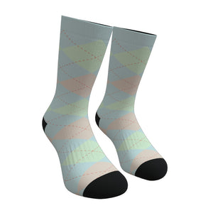 Pastel Argyle Socks