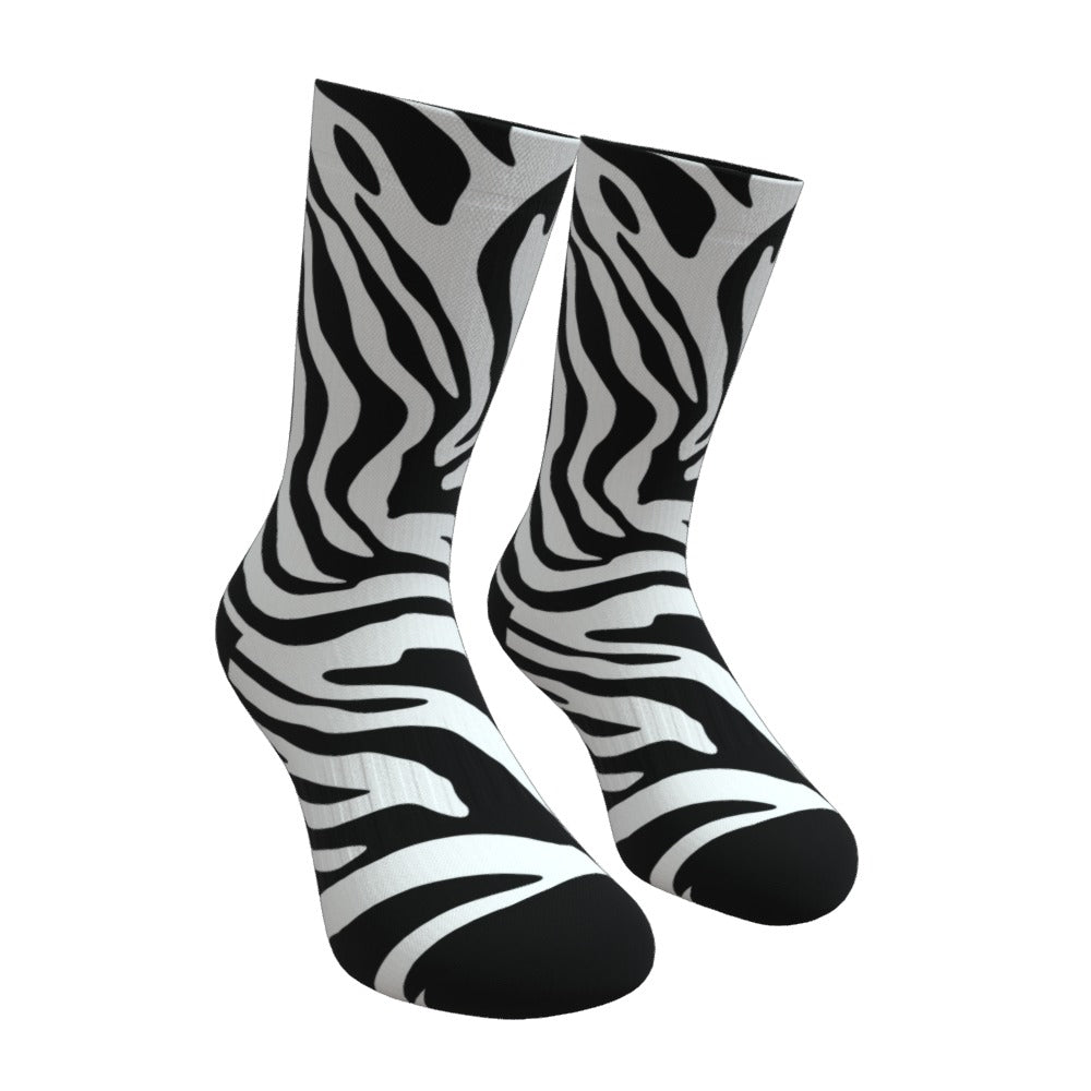 Zebra Print Socks