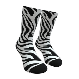 Zebra Print Socks