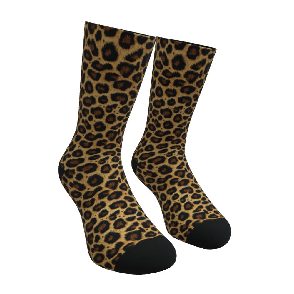 Leopard Print Socks