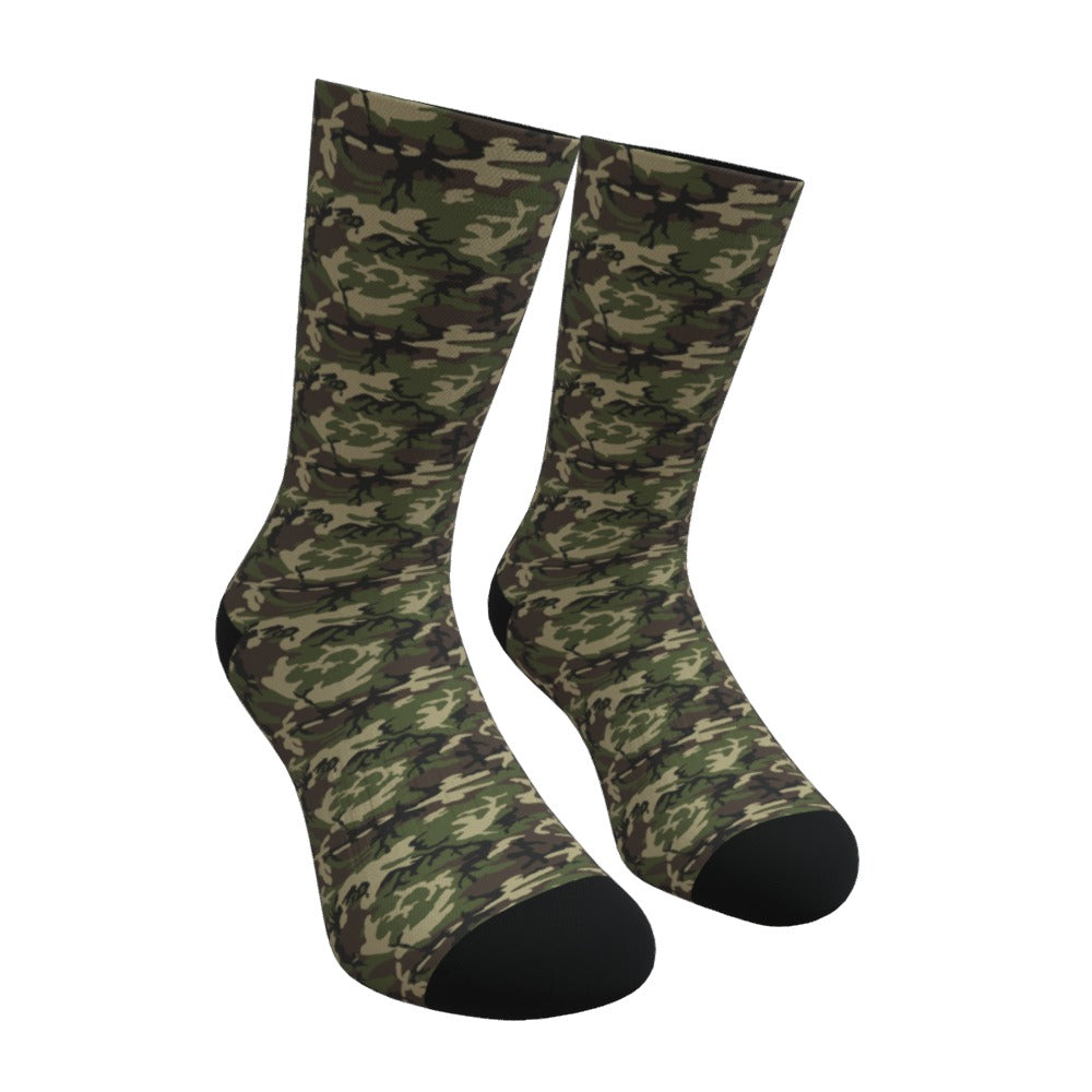 Classic ERDL Camouflage Crew Socks
