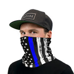 Thin Blue Line Flag Neck Gaiter