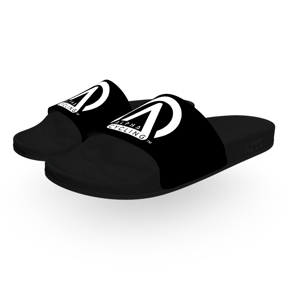 Alpha Cycling Slides - Black