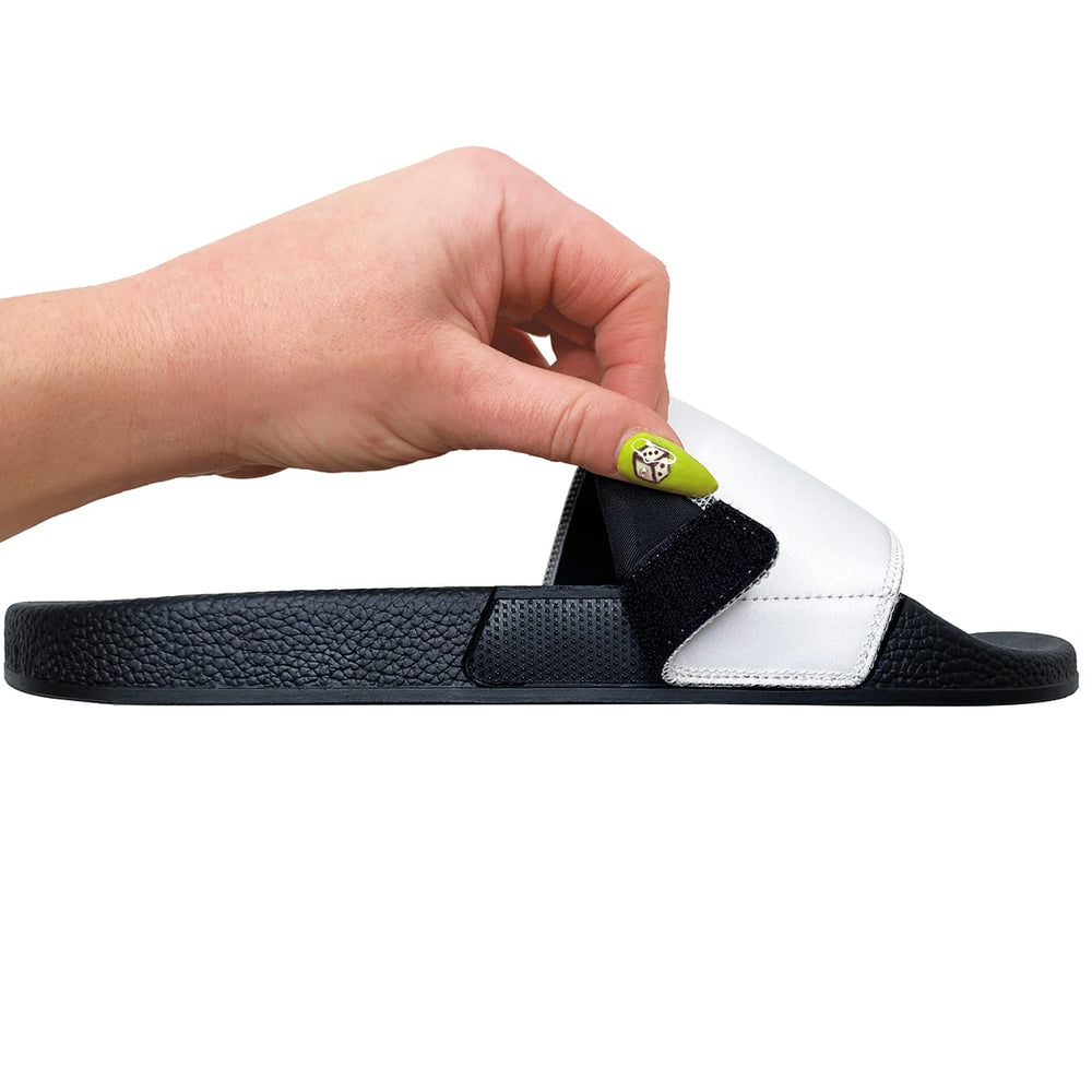 Swapping the velcro straps on a pair of Deco slides
