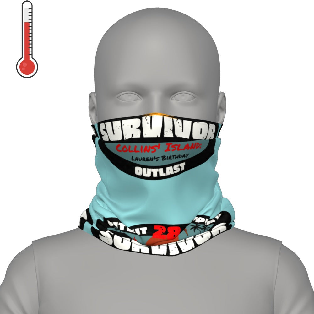 Deco Neck Gaiter Mask