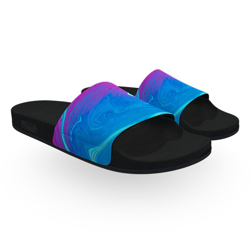 Soap Bubble Rainbow Slide Sandals