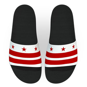 Washington D.C. Flag Slide Sandals
