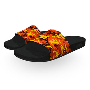 Orange ERDL Camouflage Slide Sandals