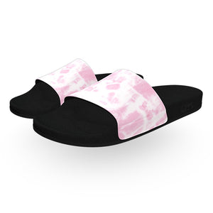 Pink Tie Dye Slide Sandals