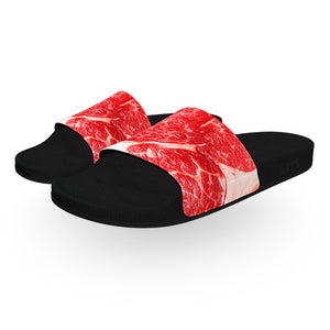Raw Beef Slide Sandals