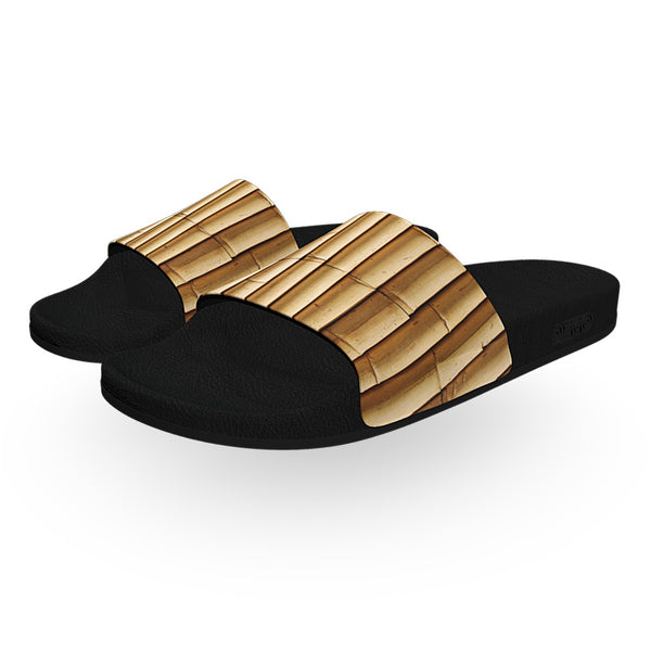 Bamboo fur slides shop