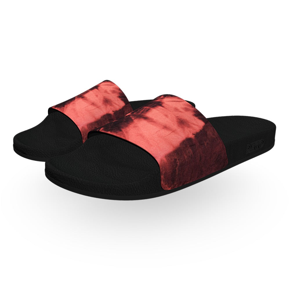 Cherry Tie Dye Slide Sandals