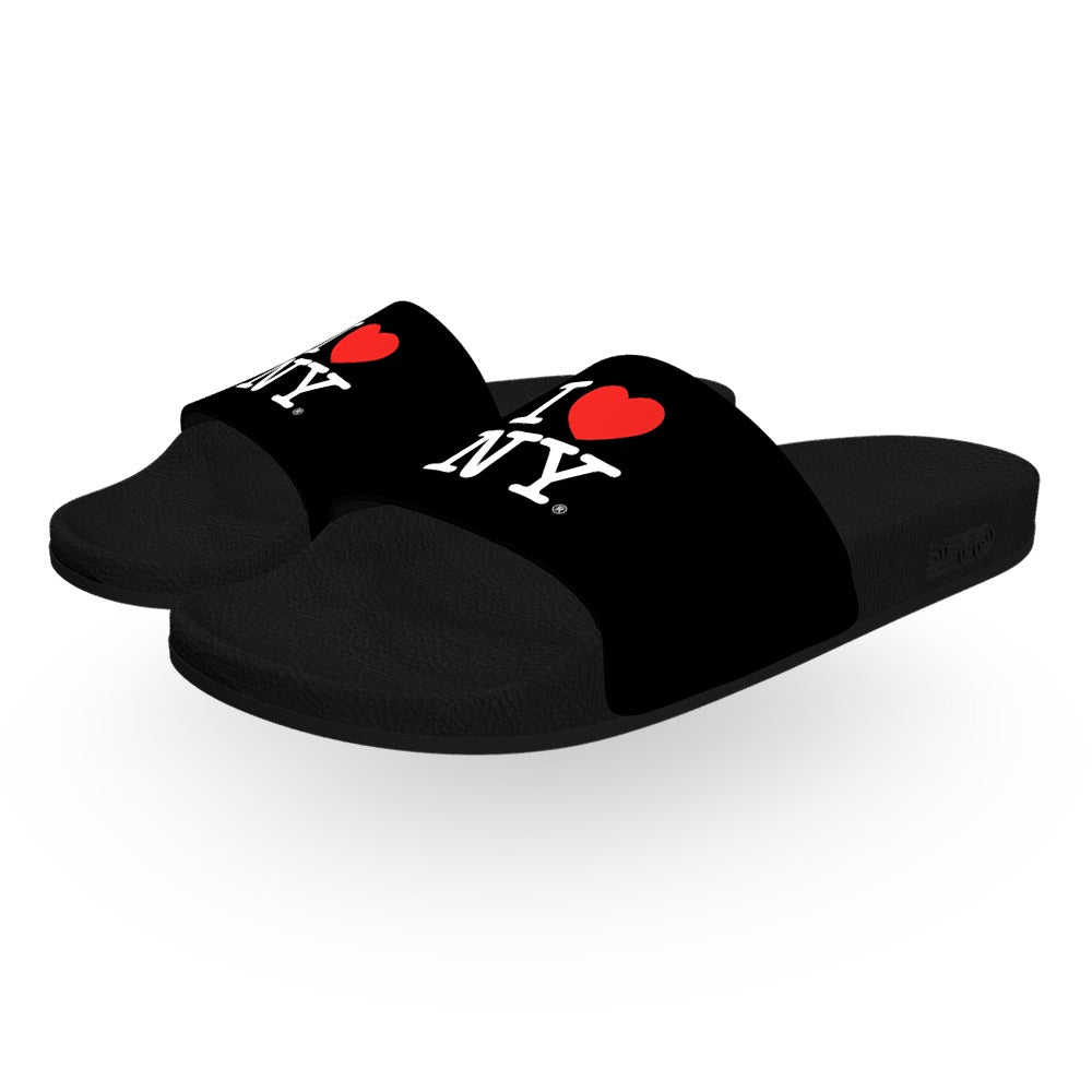 I Heart New York Flag Slide Sandals