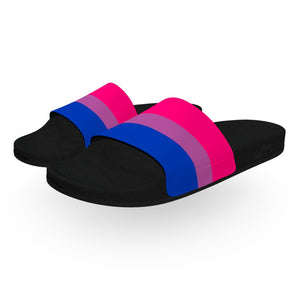 Bisexual Pride Flag Slide Sandals