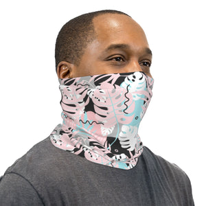 Tropical Pastels Neck Gaiter Face Mask