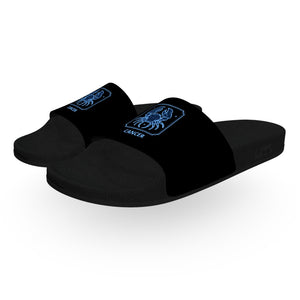 Dark Cancer Zodiac Slide Sandals