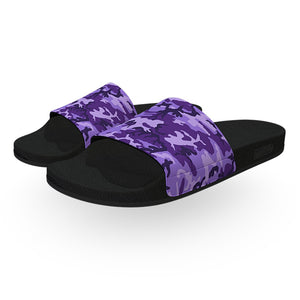 Purple ERDL Camouflage Slide Sandals