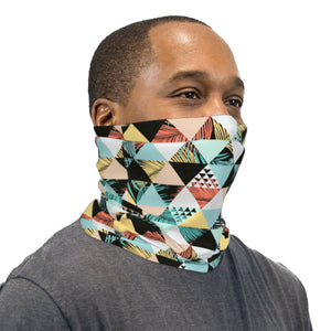 Rad Beach Pattern Neck Gaiter Face Mask