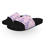 Lilac Tie Dye Slide Sandals