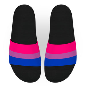 Bisexual Pride Flag Slide Sandals