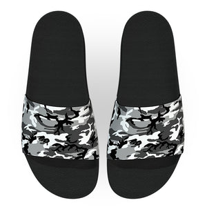 Black and White ERDL Camouflage Slide Sandals