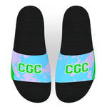 Colorful Letters Logo Team Slide Sandals