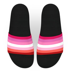 Lesbian Pride Flag Slide Sandals