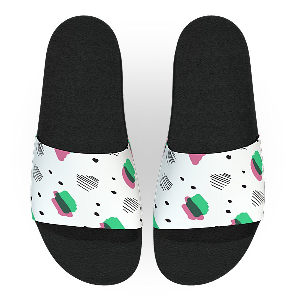 Hint of Watermelon Slide Sandals