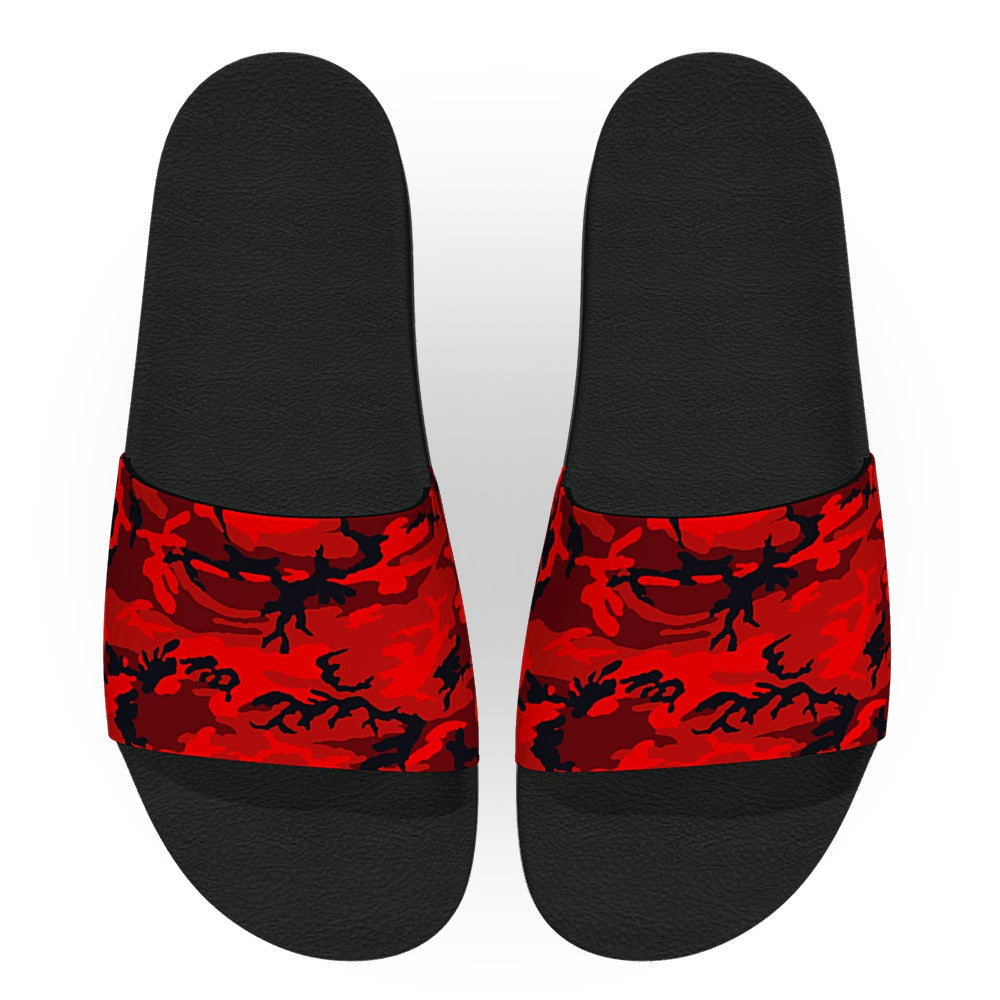 Red ERDL Camouflage Slide Sandals