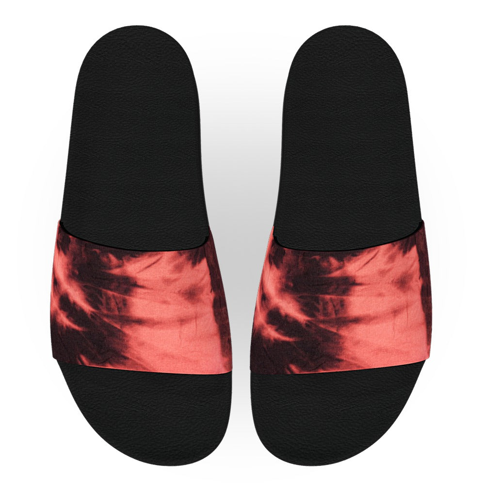 Cherry Tie Dye Slide Sandals