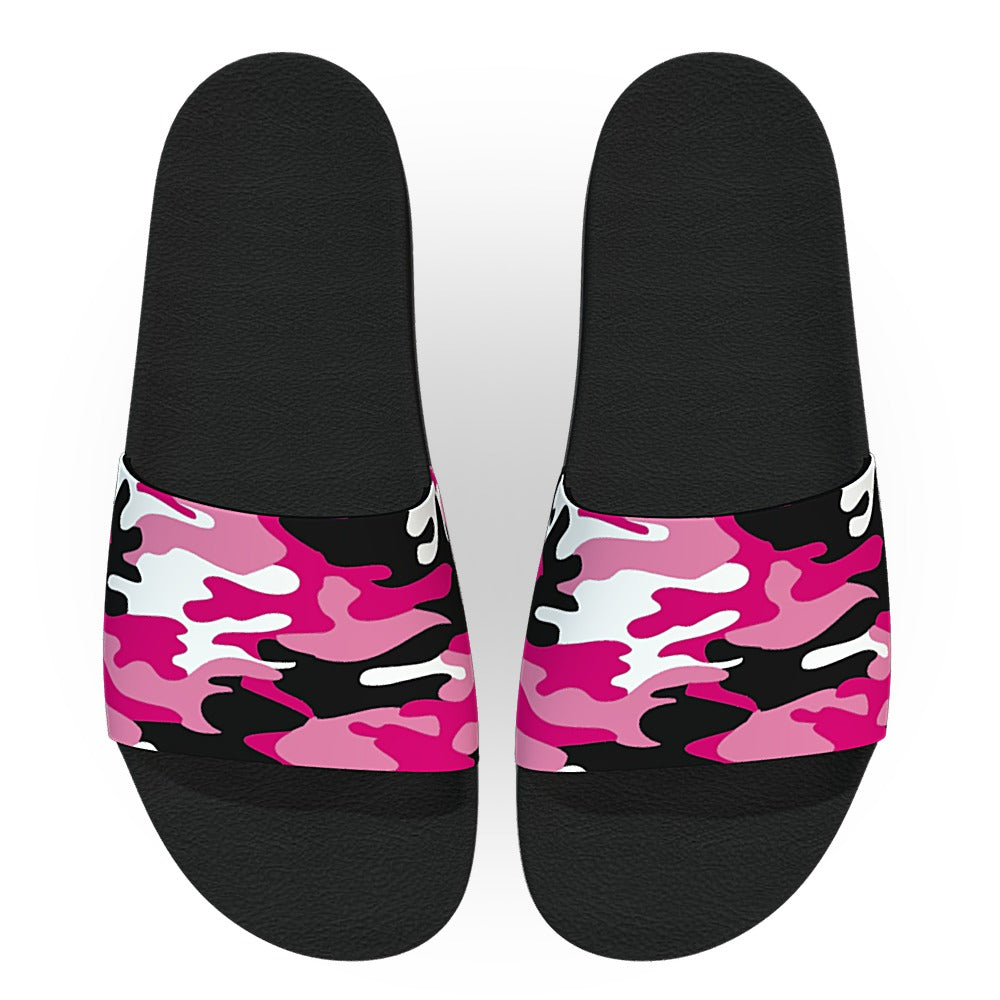 Pink sales camo slides