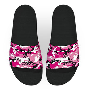Pink ERDL Camouflage Slide Sandals Deco Slides