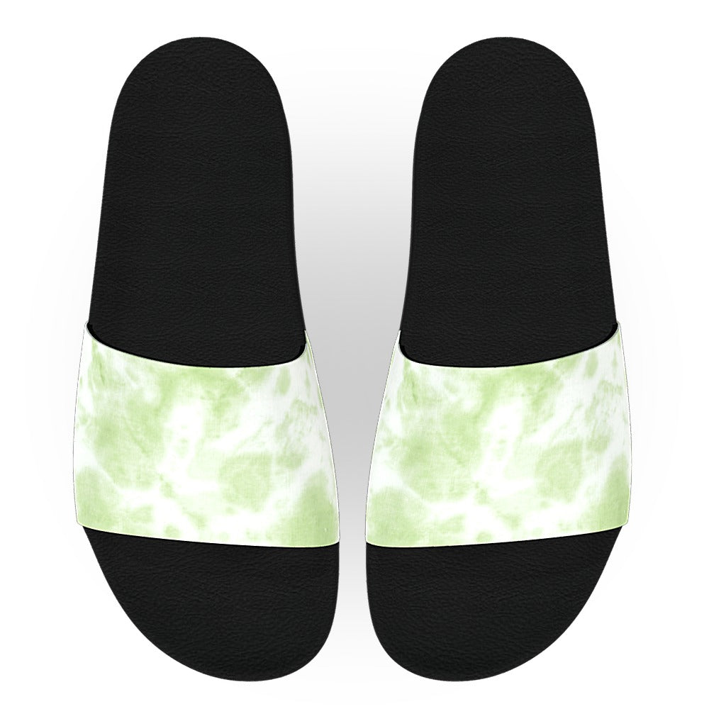 Sage Tie Dye Slide Sandals