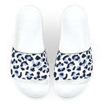 Snow Leopard Slide Sandals