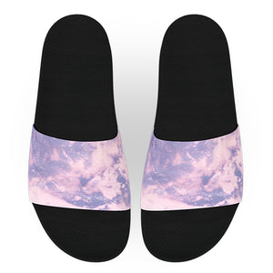 Lilac Tie Dye Slide Sandals