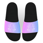 Colorful Cancer Zodiac Slide Sandals
