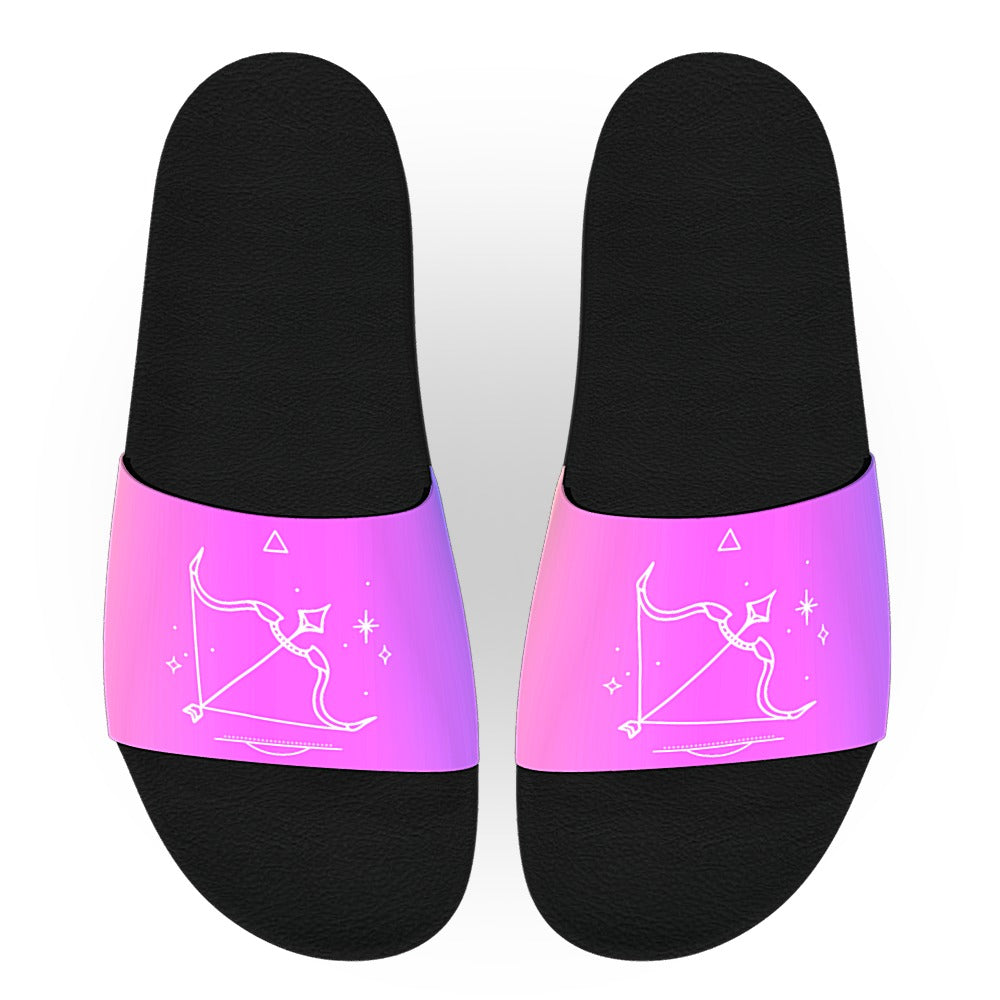 Colorful Sagittarius Zodiac Slide Sandals