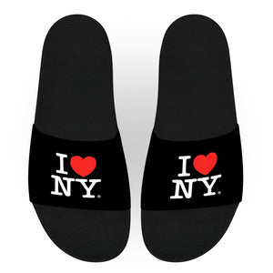 I Heart New York Flag Slide Sandals